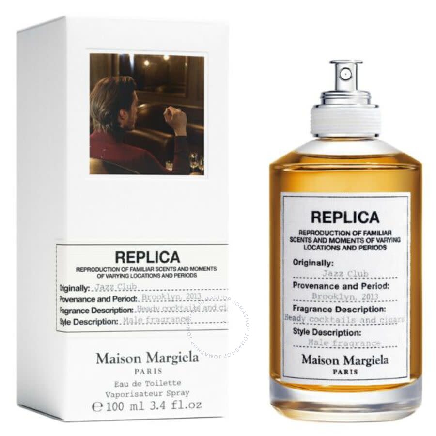 Maison Margiela Men's Replica Jazz Club EDT Spray 3.4 oz Fragrances  3605521932105