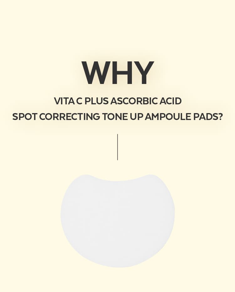 Missha Vita C Plus Blemish C Tone Up Ampoule Pads 80ea