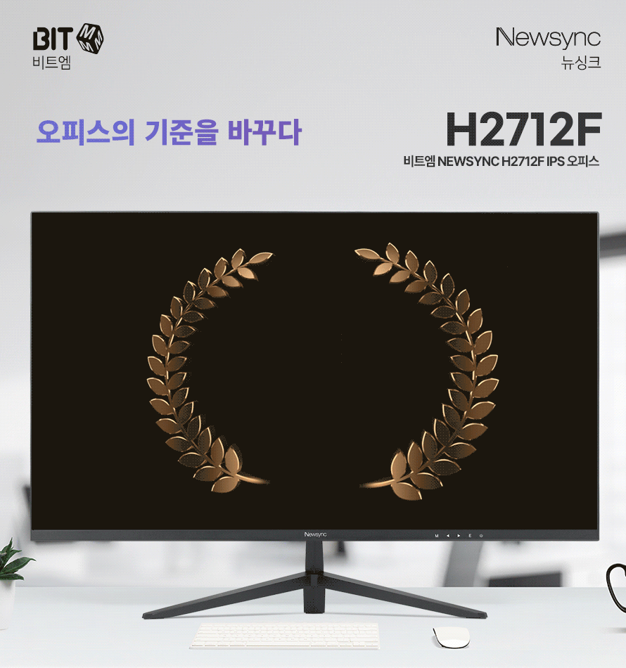 비트엠 Newsync H2712F IPS 오피스