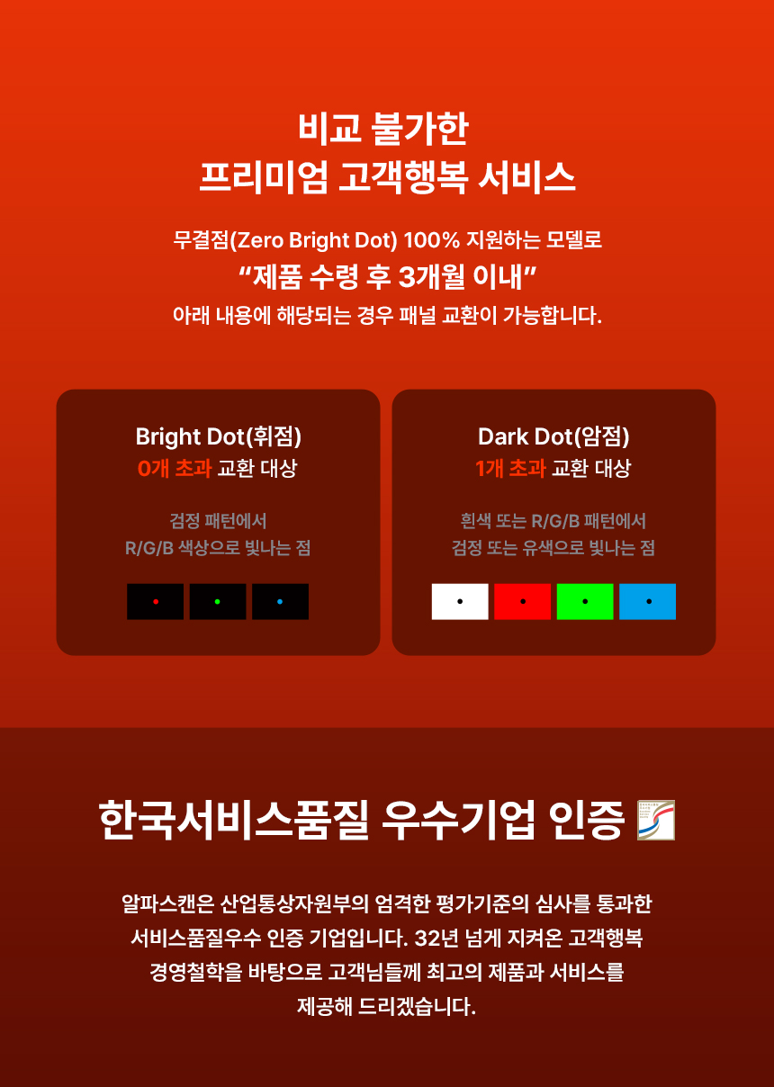 알파스캔 AOC Q27G42ZE 게이밍 260 QHD FAST IPS 프리싱크 AI HDR 무결점