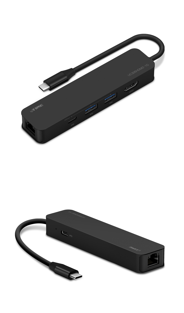 EFM ipTIME UC306HDMI2-1G (6포트/USB 3.2 Type C)