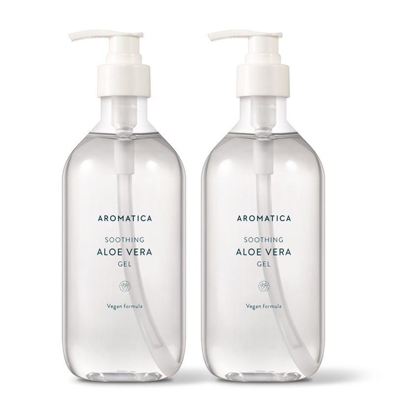 아로마티카 수딩 알로에베라 젤 500ml X 2상세이미지