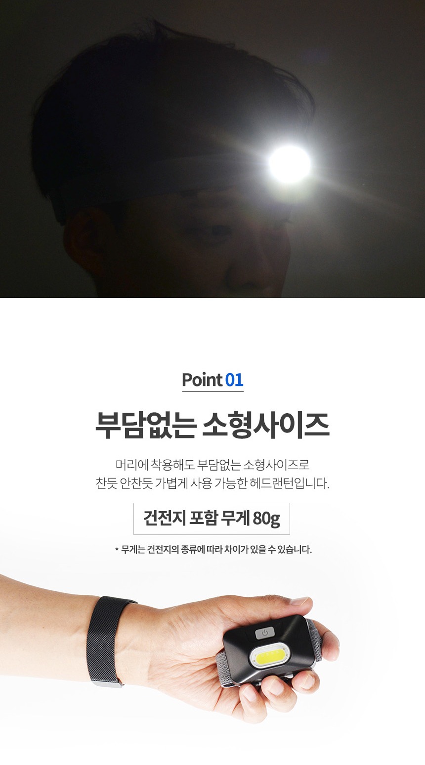 필립스 SFL1000H LED 헤드랜턴