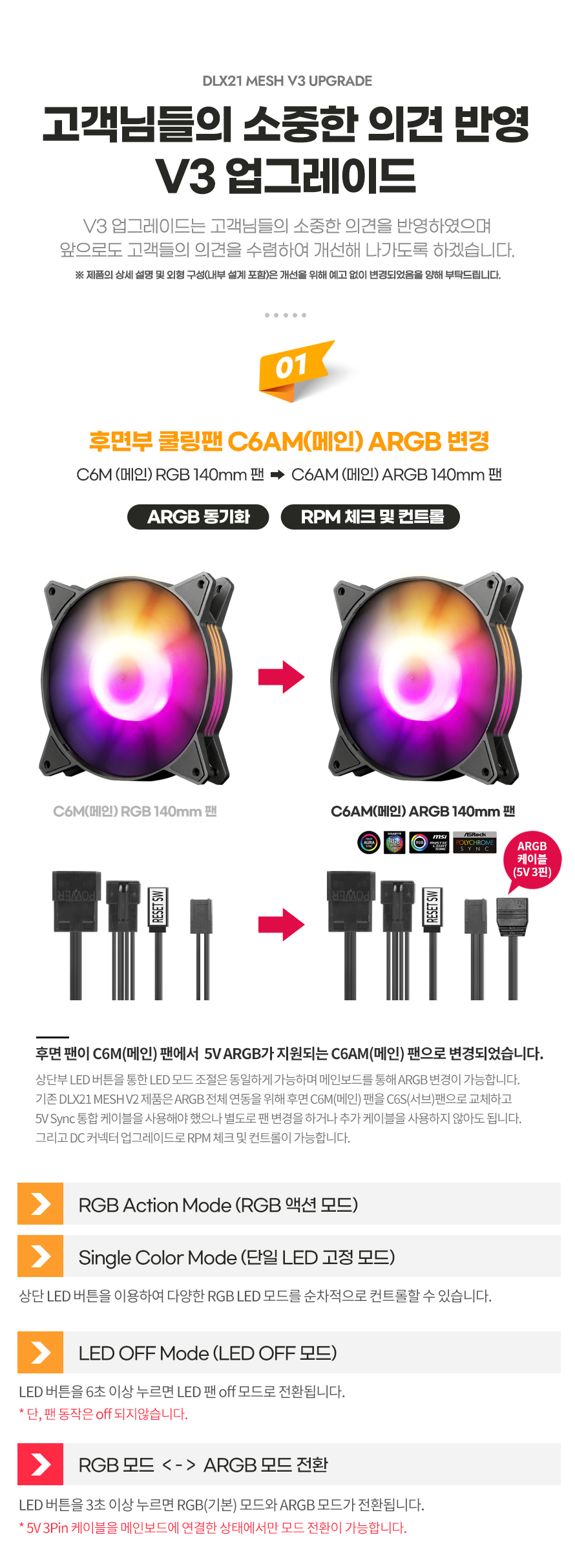 darkFlash DLX21 RGB MESH 강화유리 (블랙)