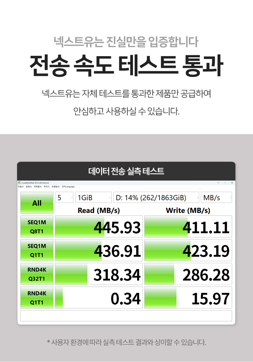 이지넷유비쿼터스 NEXTU 하우퍼 725U3 외장하드 (160GB)