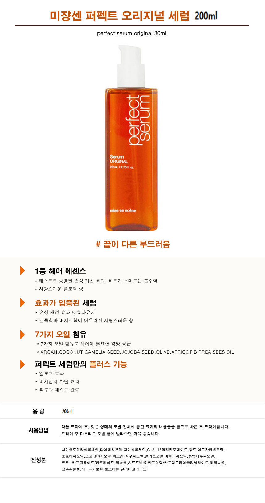 Mise-en-scène Perfect Original Serum