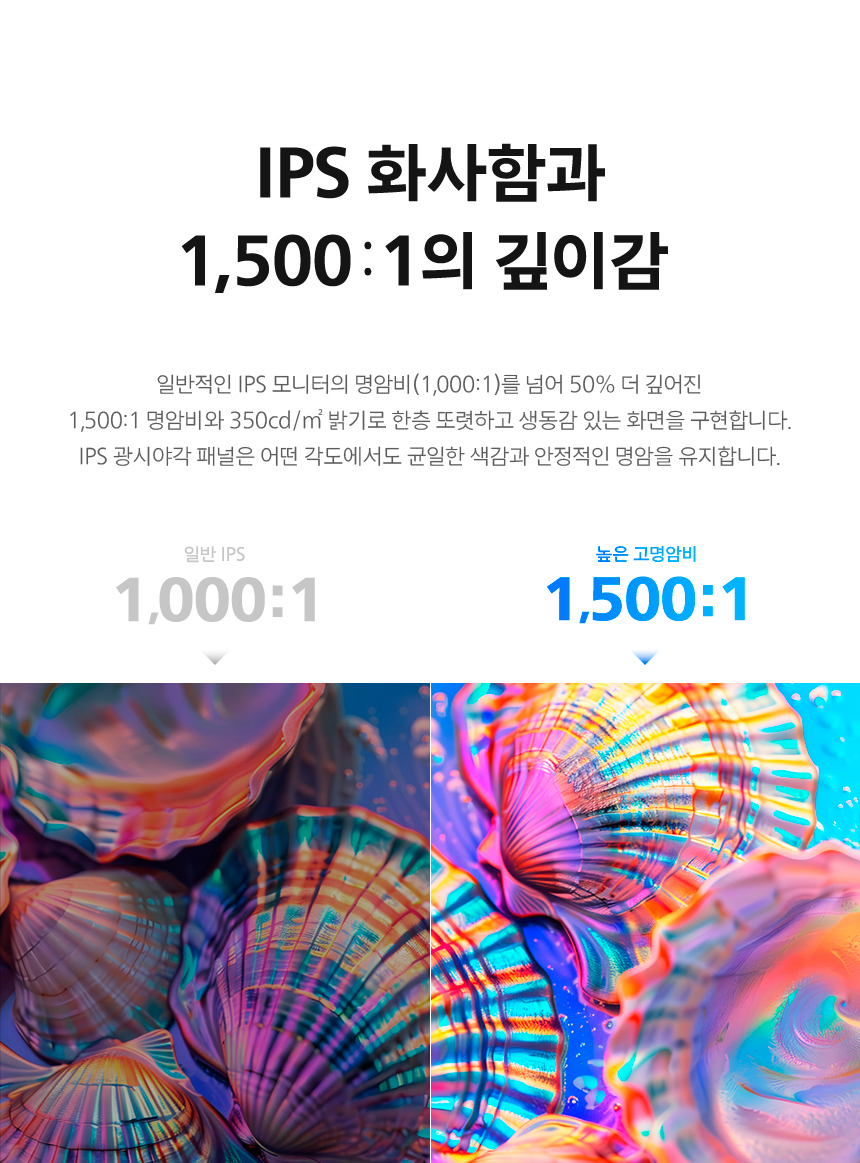 필립스 24B2N2200G 144 IPS 원형편광 아이케어 보더리스 게이밍 무결점