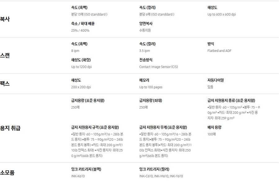 삼성전자 정품 무한 SL-T2273FW (무한잉크)