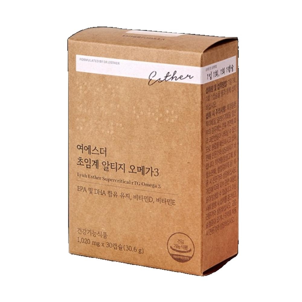여에스더 초임계 알티지 오메가3 상세설명
