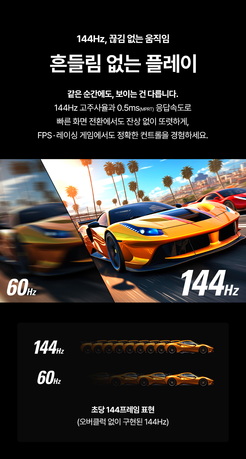 알파스캔 AOC 27B36XE 게이밍 144 IPS 시력보호 무결점