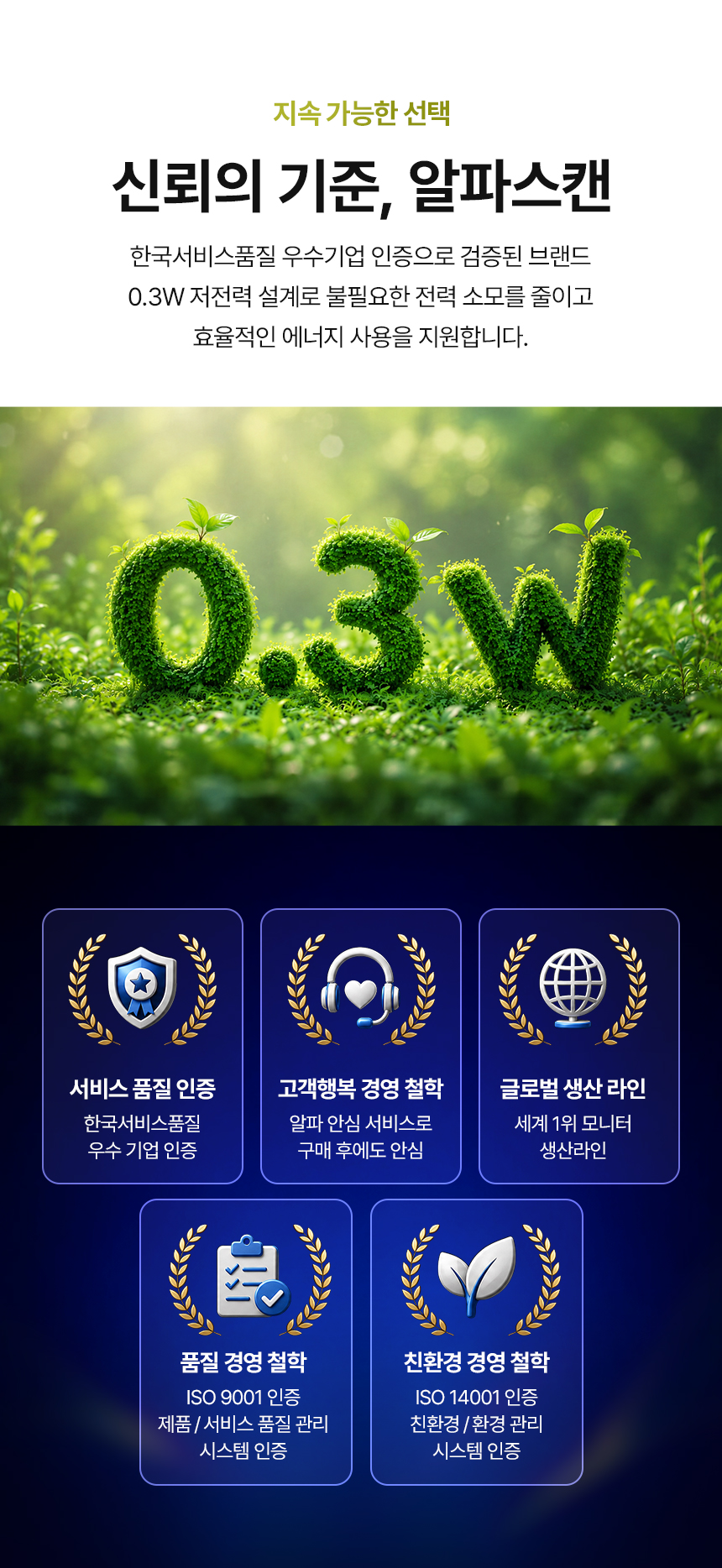 알파스캔 AOC 27B36XE 게이밍 144 IPS 시력보호 무결점