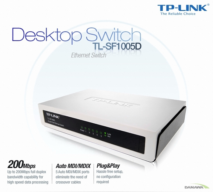 TP-LINK TL-SF1005D 하이포트시스템 스위치허브