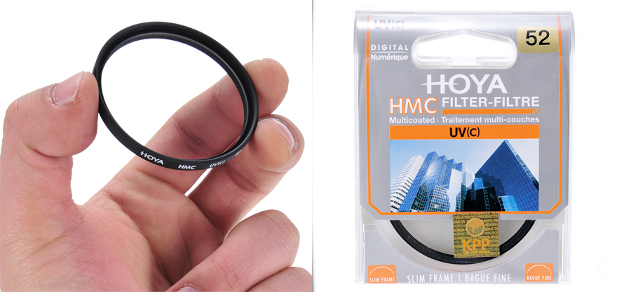 필터의 실사이즈와 패키지