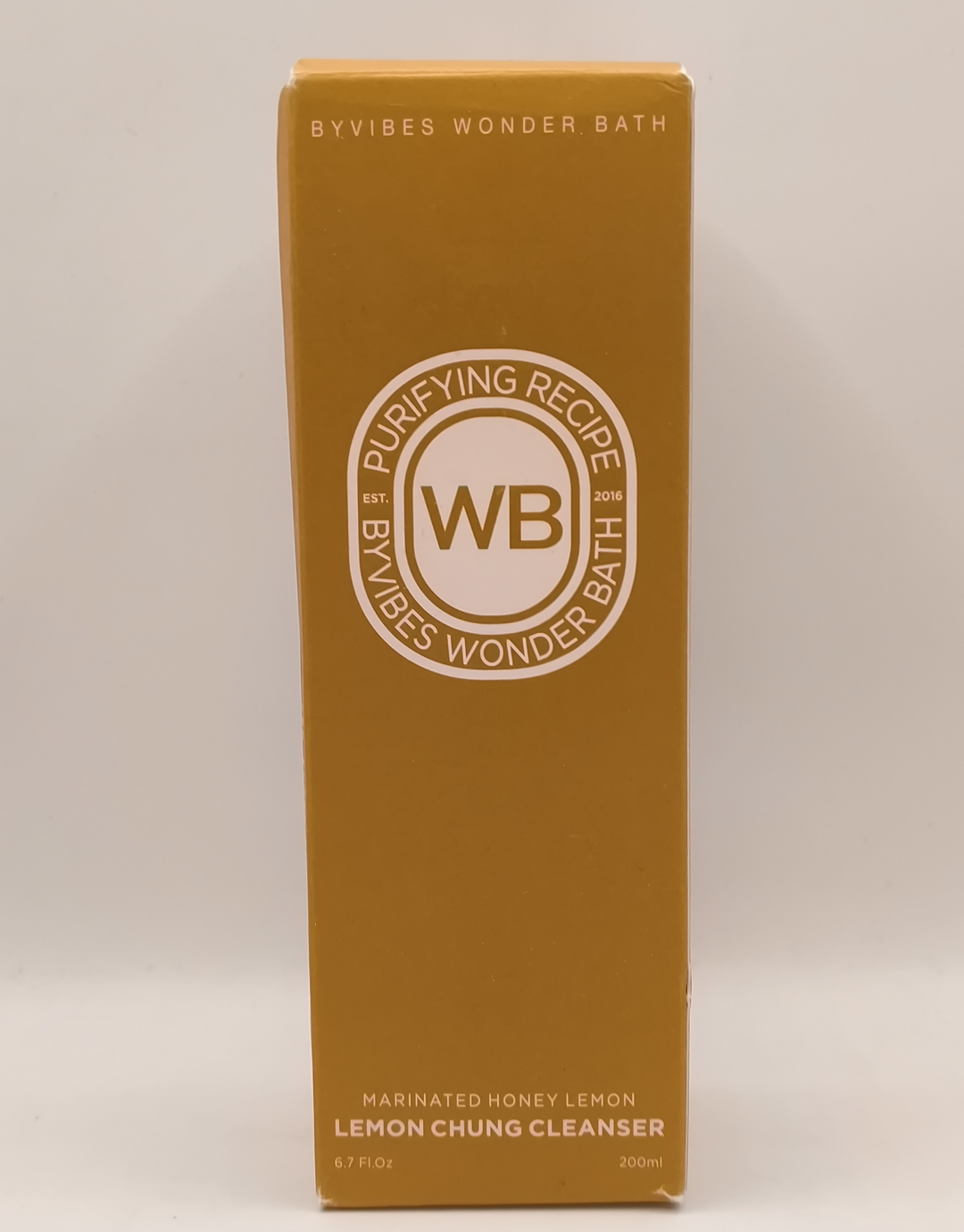 Wonder Bath Cho Sung-ah Lemon Cheong Honey & Lemon Foam Cleanser 200ml