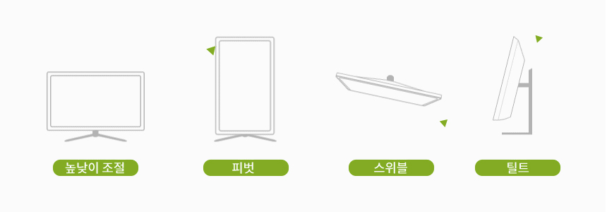 한성컴퓨터 TFG32U16PM2304ZMW Fast IPS QD Mini LED UHD 160 FHD 320 듀얼모드 게이밍 화이트
