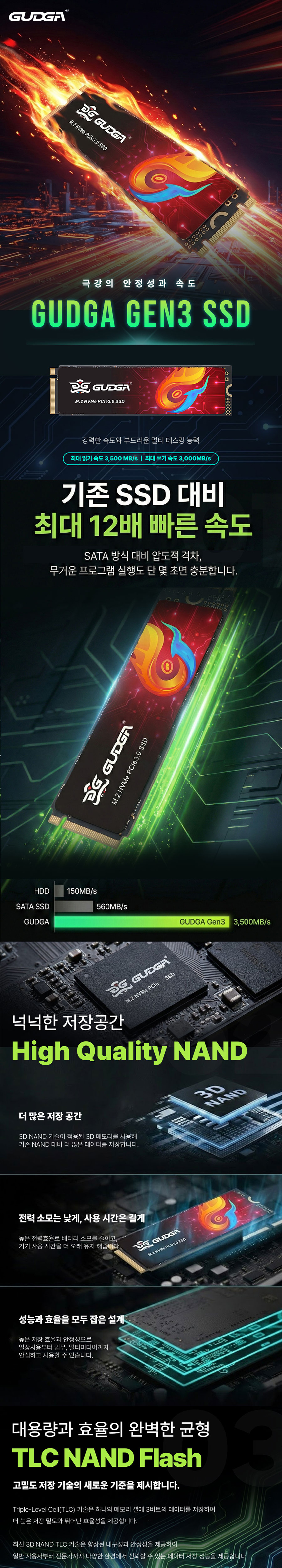 GUDGA GVR M.2 NVMe (256GB)