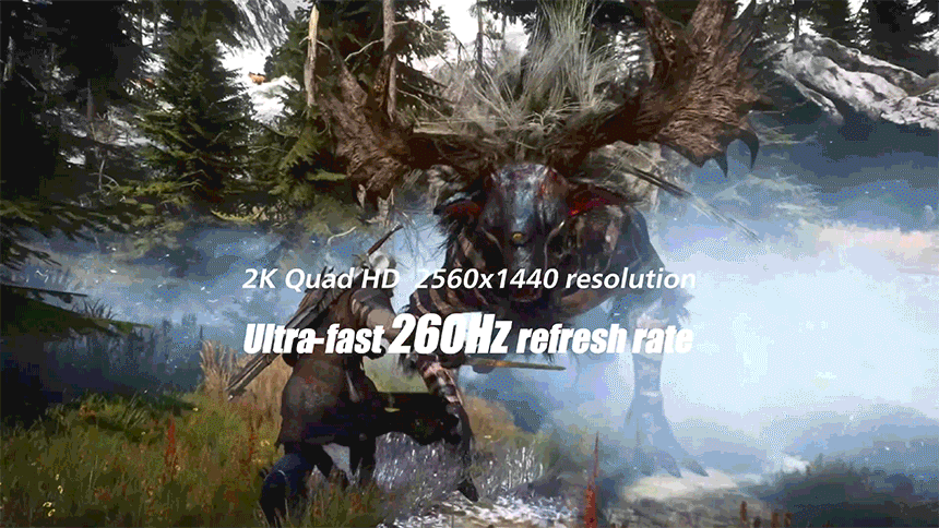 필립스 에브니아 27M2N3501PF QHD 260 FAST IPS 지싱크 Ai HDR 게이밍 무결점