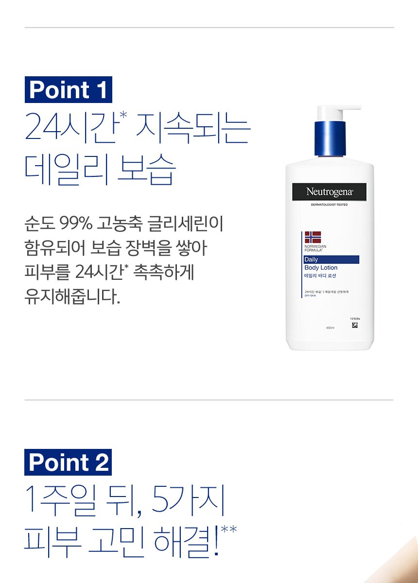 Neutrogena Norwegian Formula Daily Body Lotion 450ml