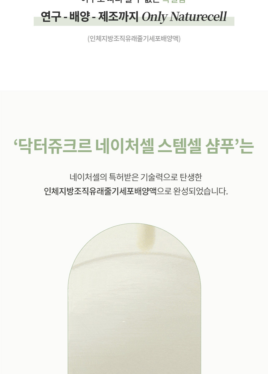 Dr. Jukr Naturecell Stem Cell Anti-Hair Loss Shampoo 500ml