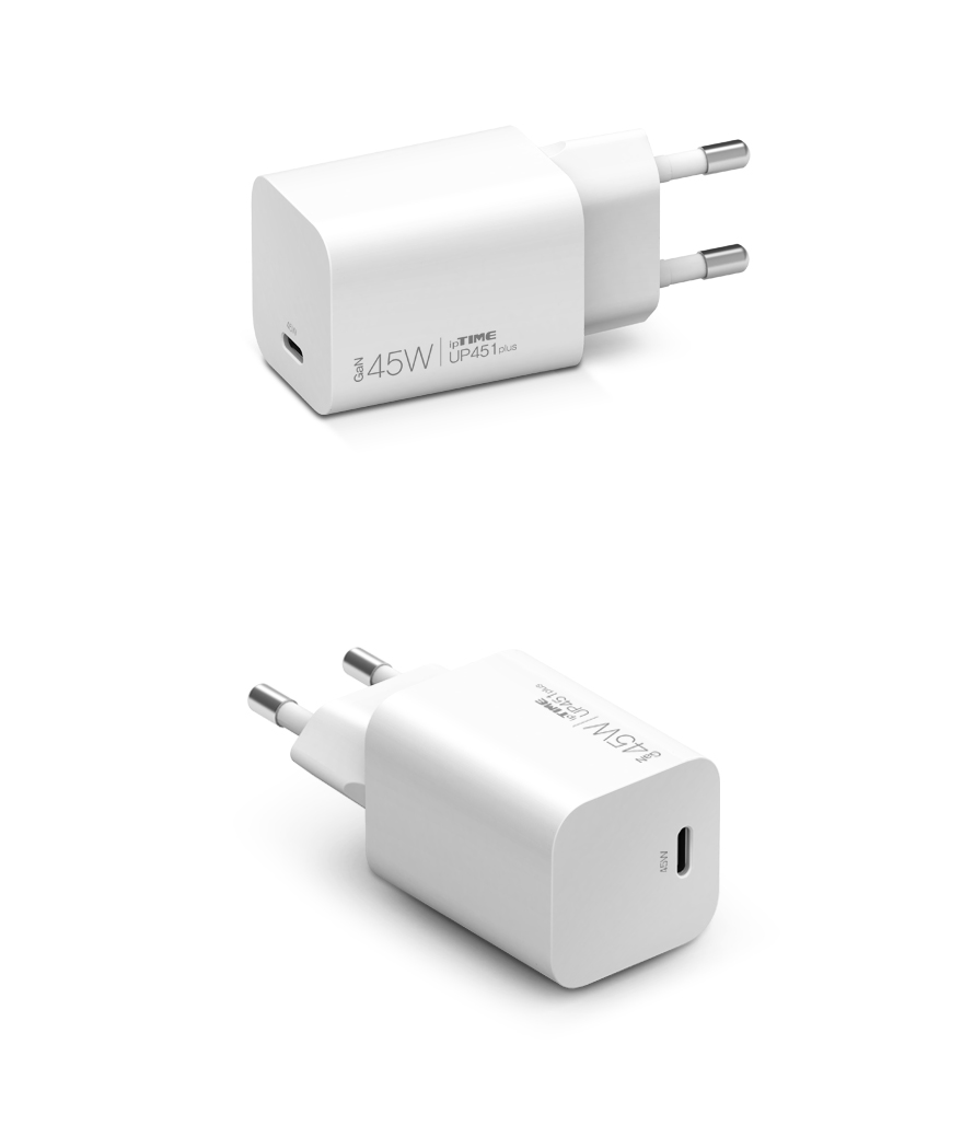 EFM ipTIME PD PPS 45W 1포트 GaN 충전기 UP451plus (케이블포함)