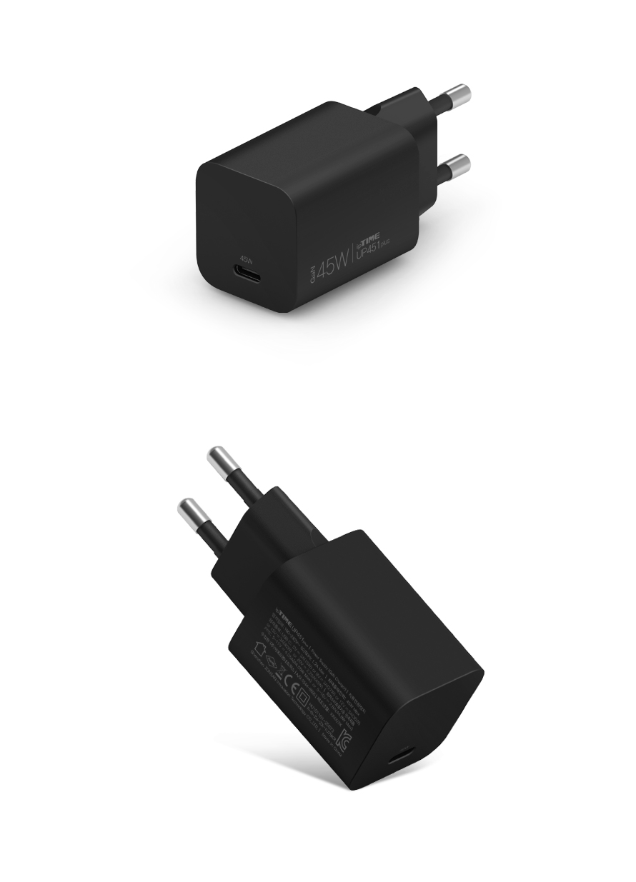 EFM ipTIME PD PPS 45W 1포트 GaN 충전기 UP451plus (케이블포함)