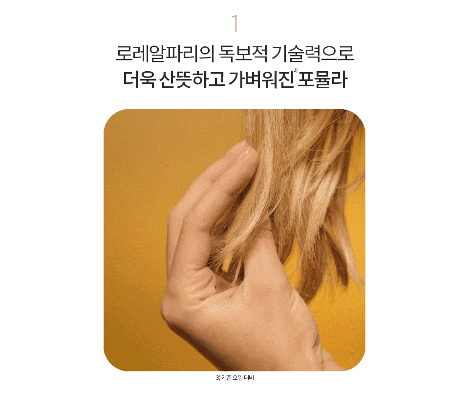 로레알파리 엑스트라 오디네리 오일 100ml 5종 상세페이지