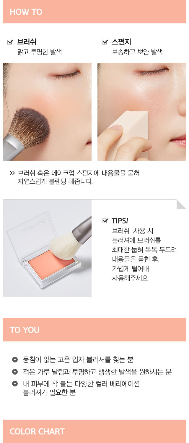 Missha Cotton Blusher 4g