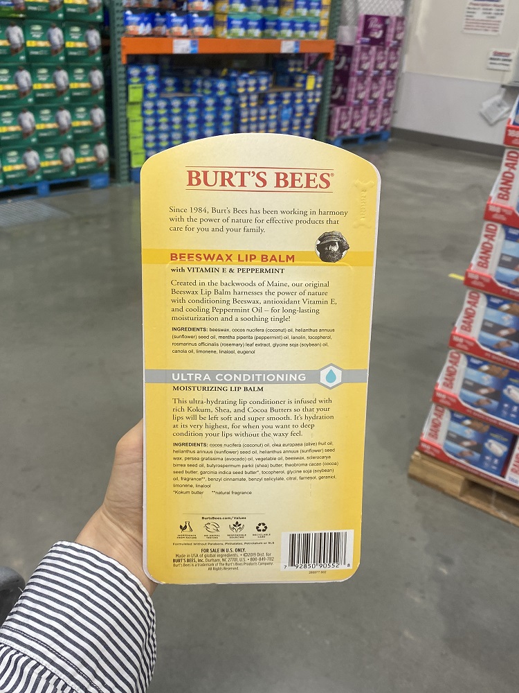 Burt's Bees Beeswax Lip Balm 4.25g
