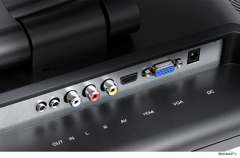 VGA, HDMI, 콤포지트(AV,L, R), Audio in, Audio out