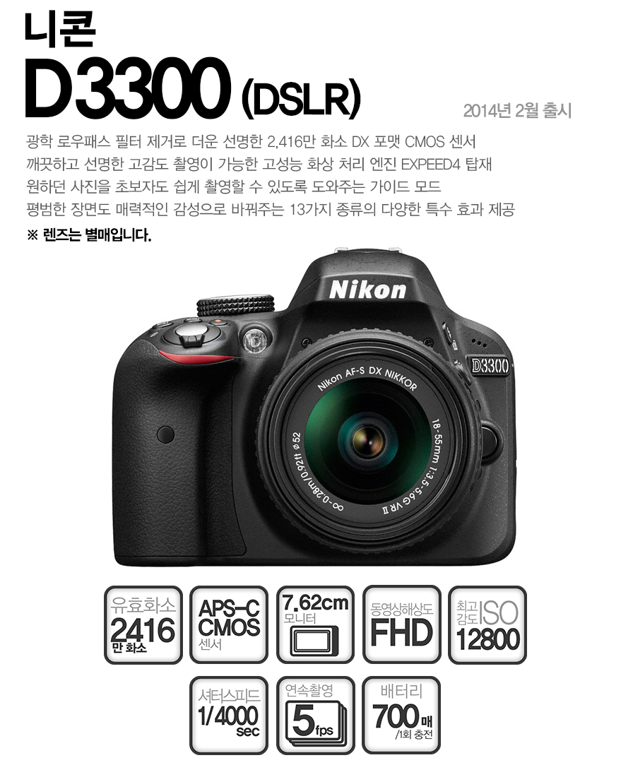 디지털 카메라 상품정보