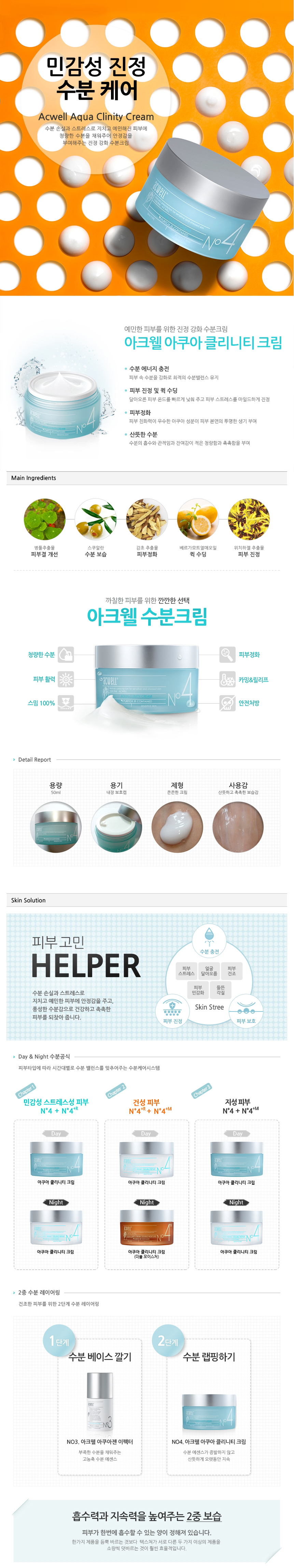 Acwell Original Aqua Clinity Cream 50ml