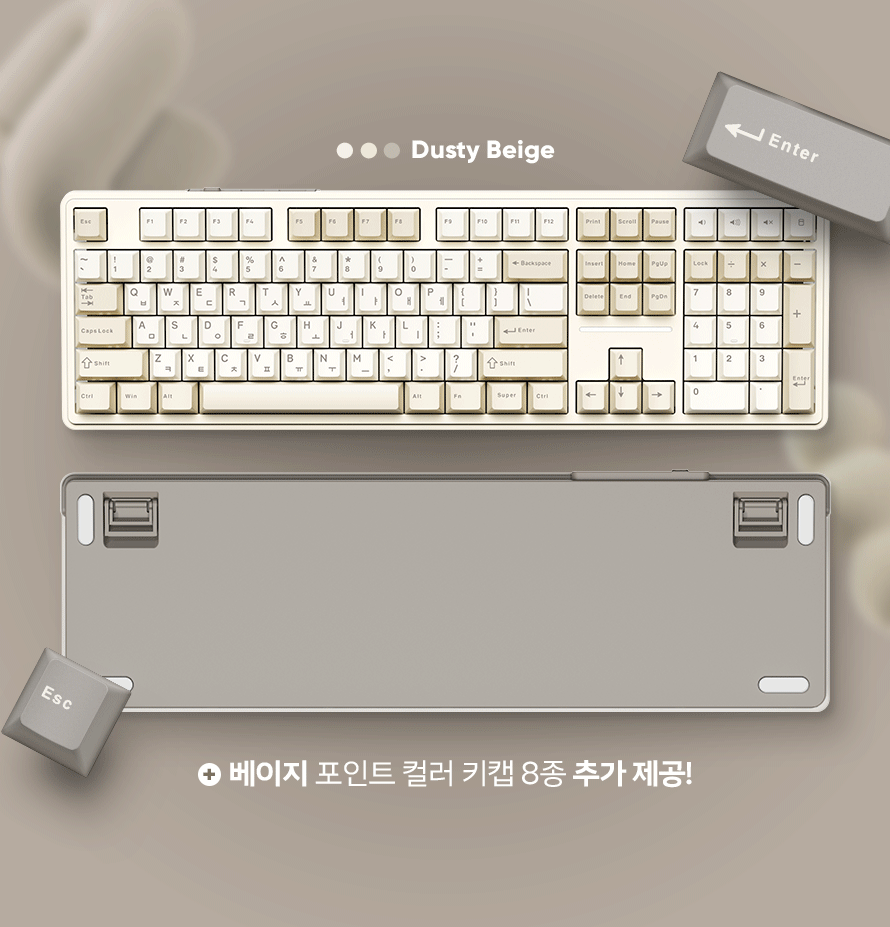 COX CPL108 핑거 프로텍터 3모드 기계식 브리지 블루 (저소음 안개축)