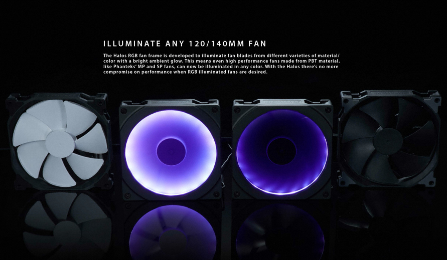 Phanteks HALOS RGB FAN FRAMES 140