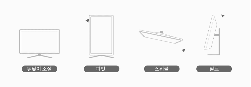 한성컴퓨터 TFG27U24FLMW QD-OLED UHD 240 게이밍 화이트 무결점