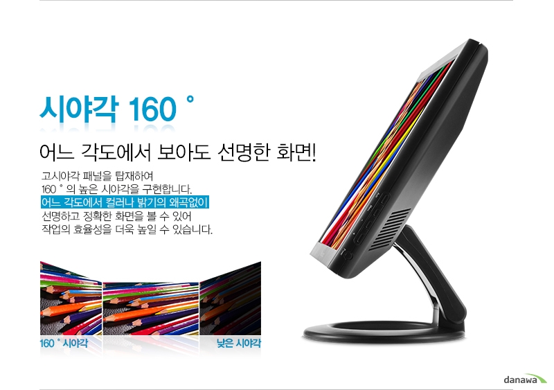 시야각 160˚