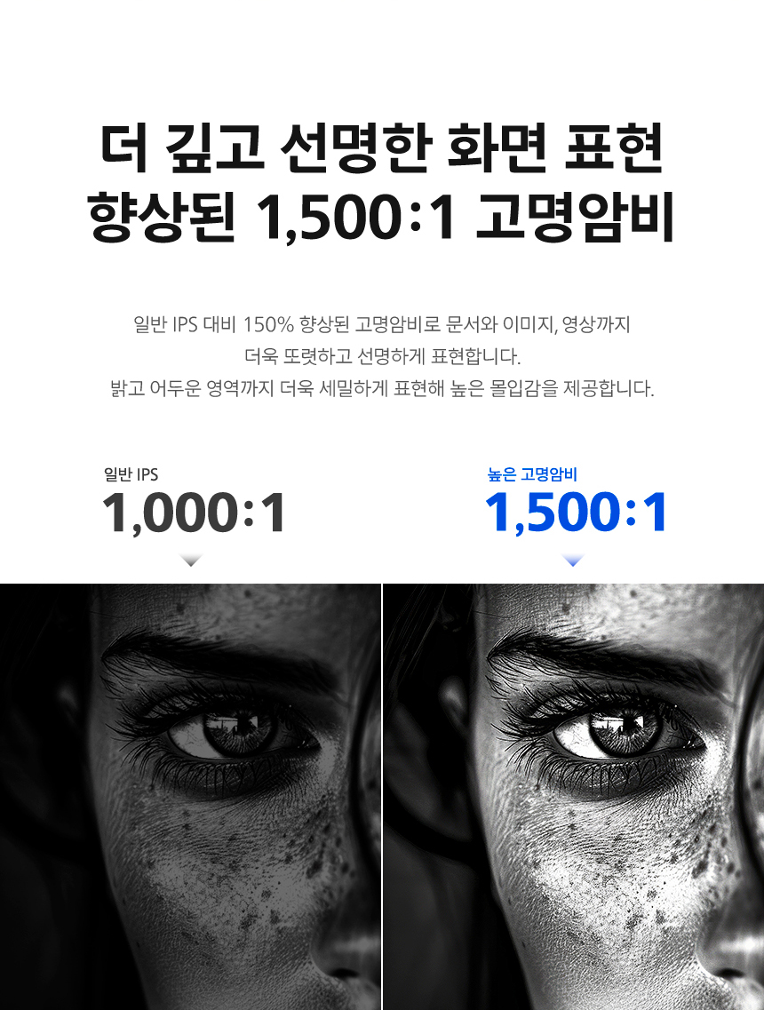 필립스 27B2N3200A 120 IPS 보더리스 시력보호 멀티스탠드 무결점