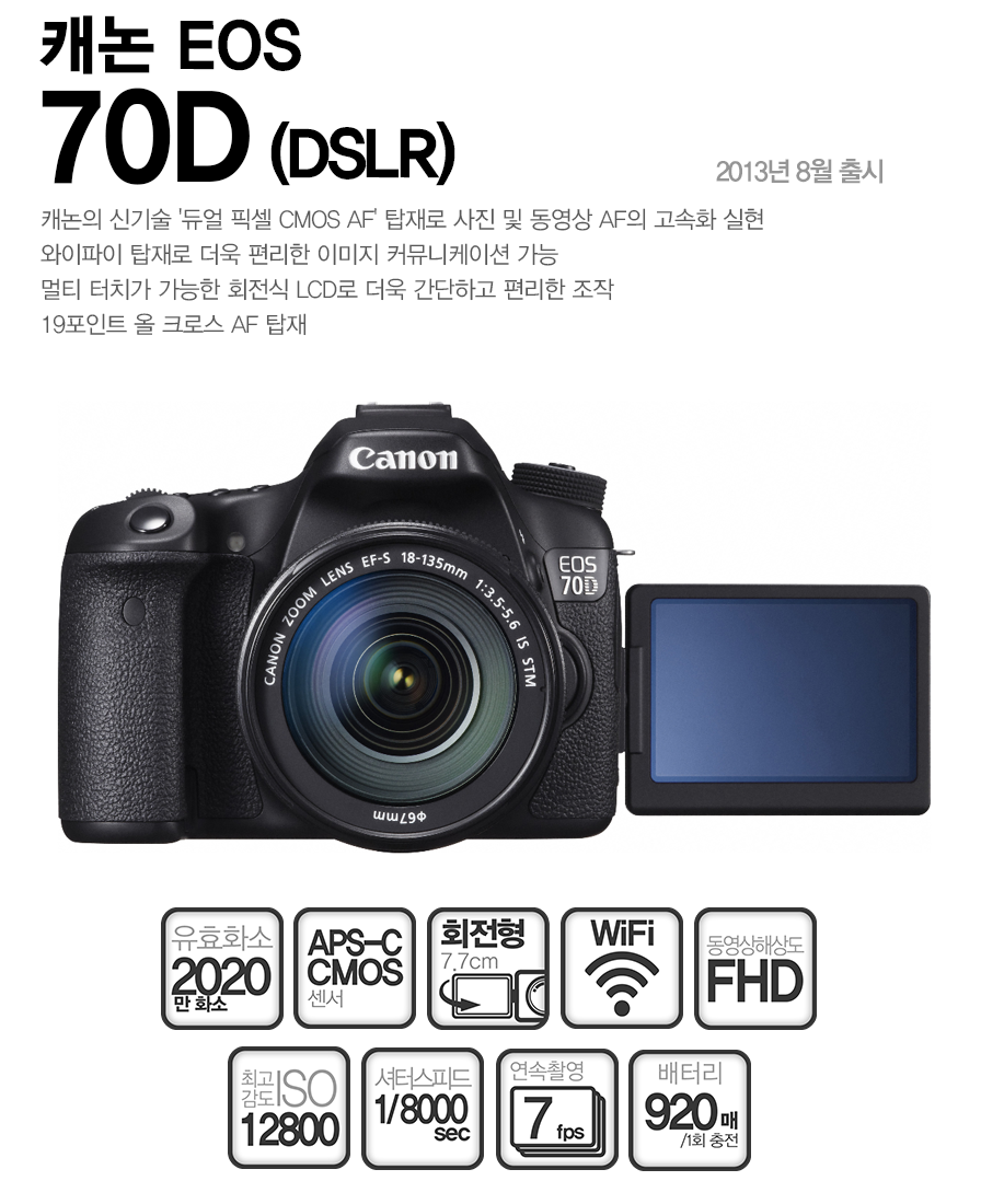 디지털 카메라 상품정보