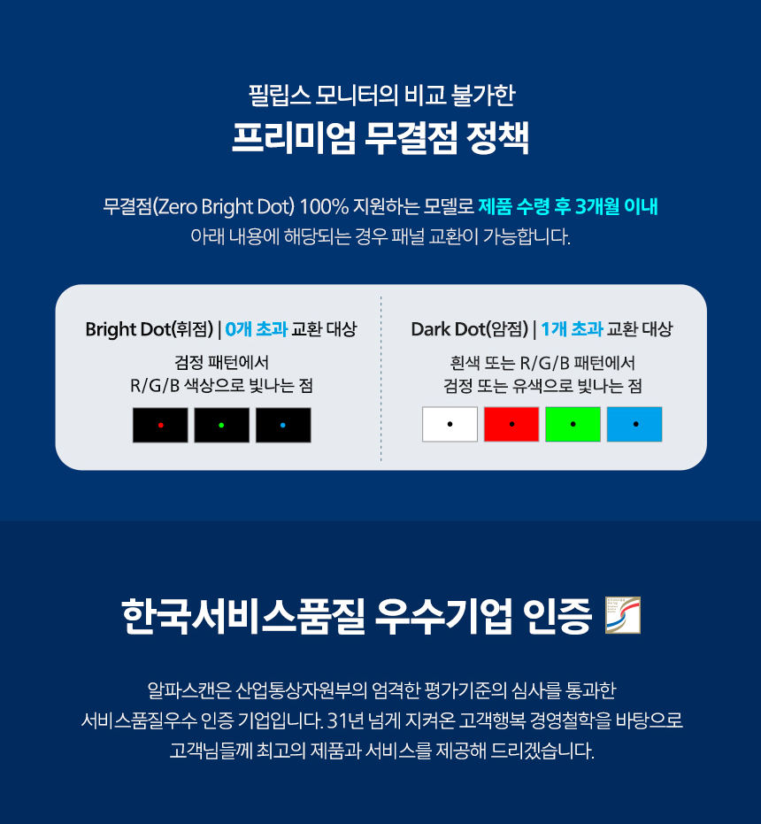 필립스 27E1N2100A 120 시력보호 4면 보더리스 스피커 무결점