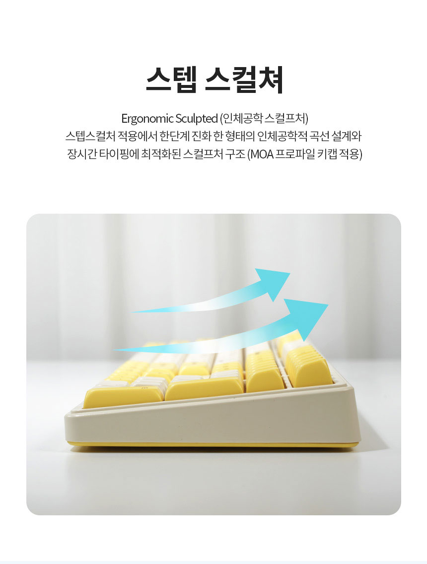 QSENN SEM-DT108SE 풀윤활 저소음 유무선 (딸기라떼)