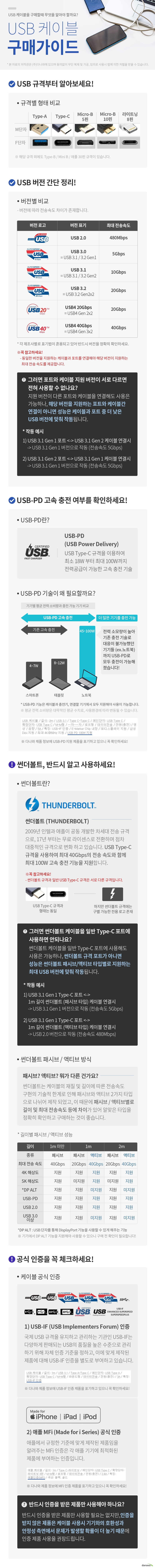 마하링크 PD C to C타입 100W 케이블 ML-MCC172 (2m)