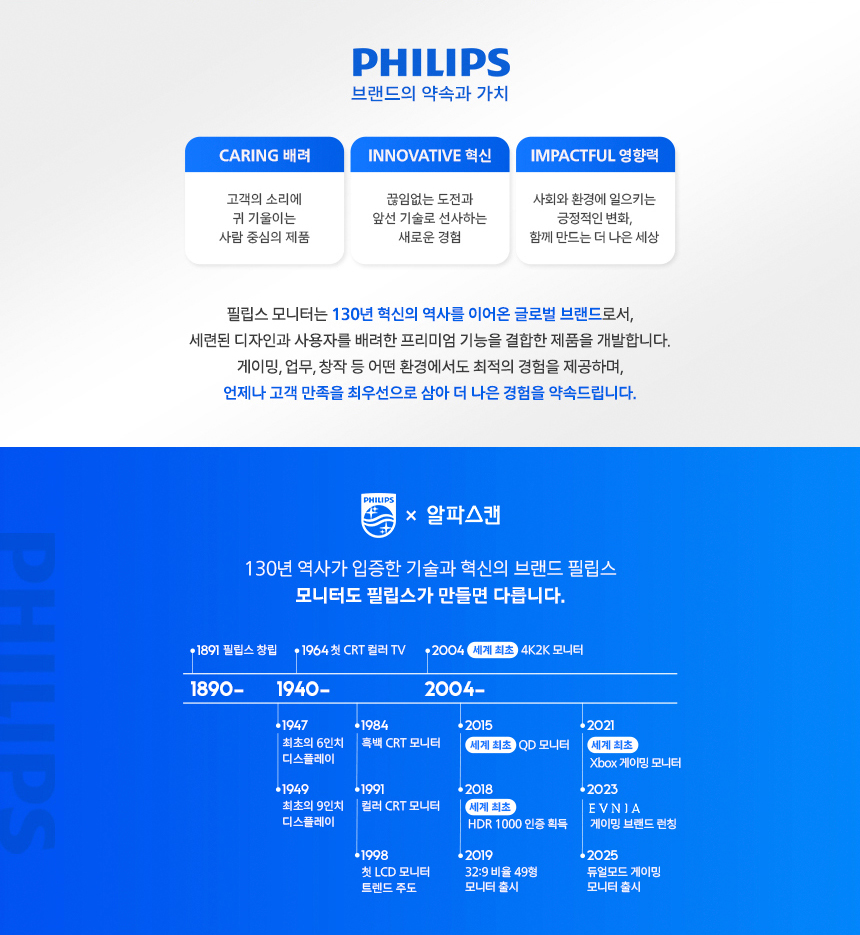 필립스 27E2G5500W QHD 144 프리싱크 HDR 게이밍 화이트 높낮이 무결점
