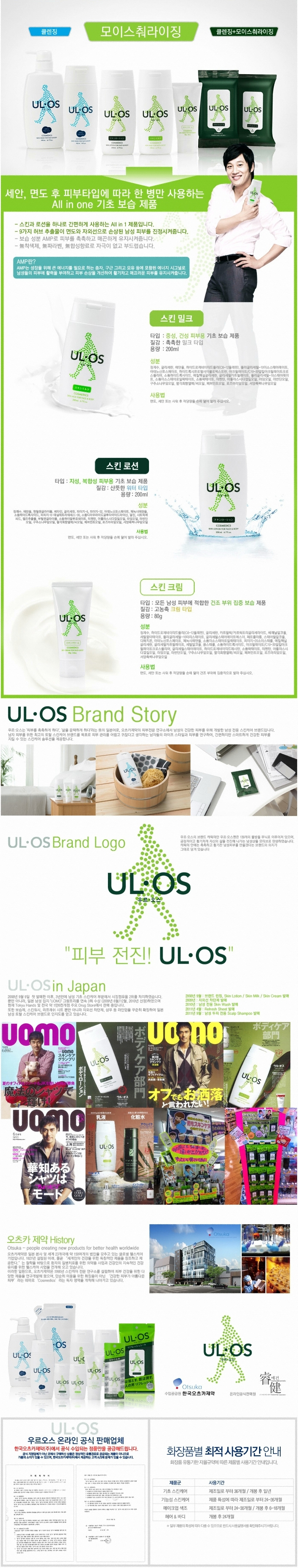 UL•OS Skin Milk 200ml