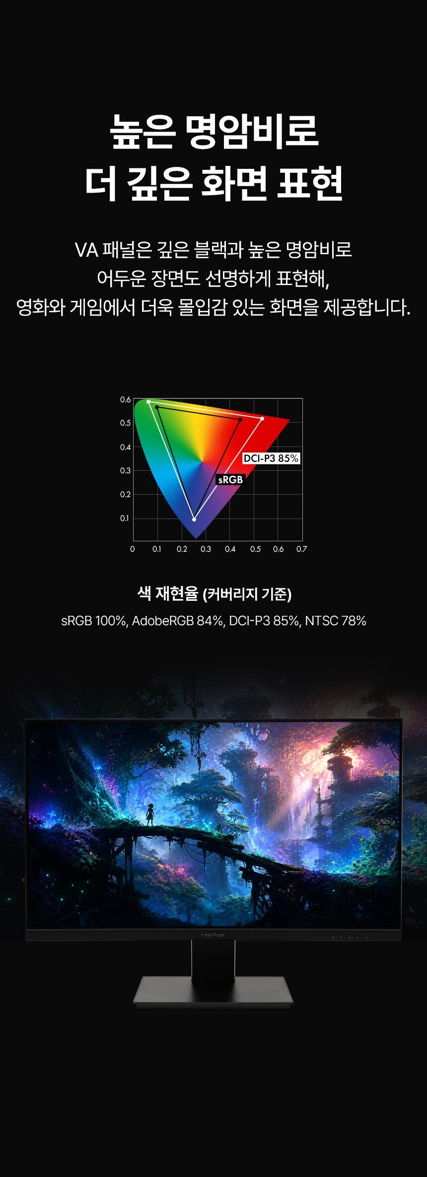 디비02 25인치모니터 / 게이밍모니터 / 평면모니터 / 모니터