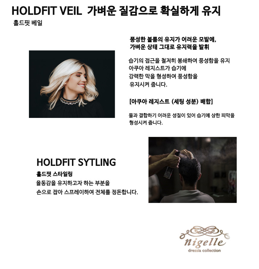 Milbon Nigelle Hold Fit Veil 180ml