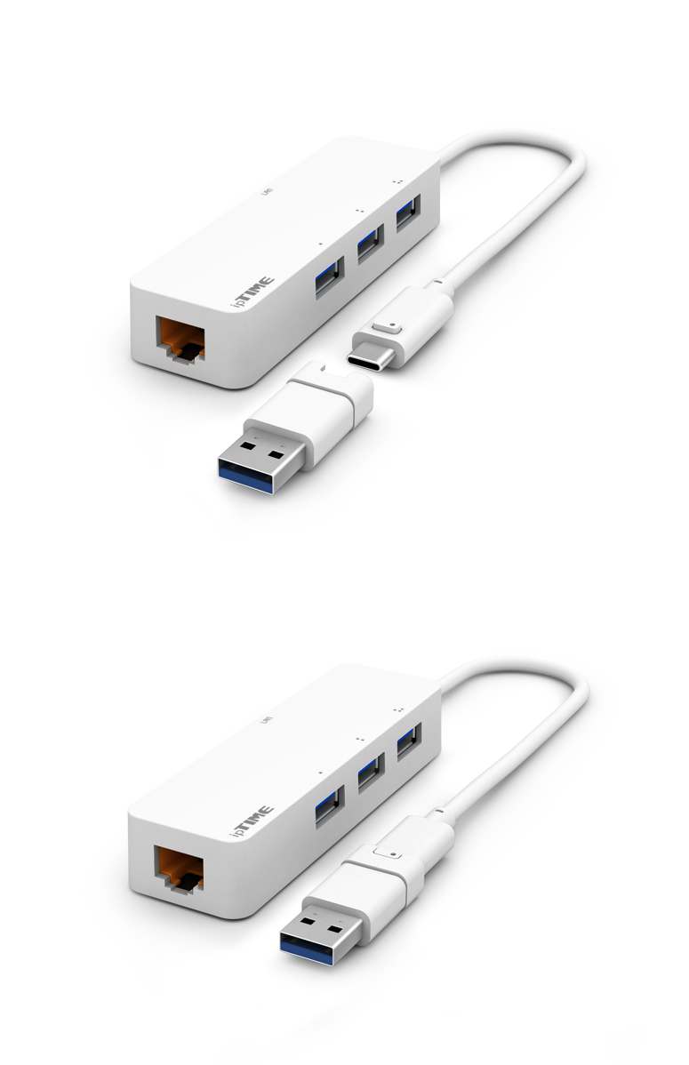 EFM ipTIME U1003CA (3포트/USB 3.0 Type A+C)