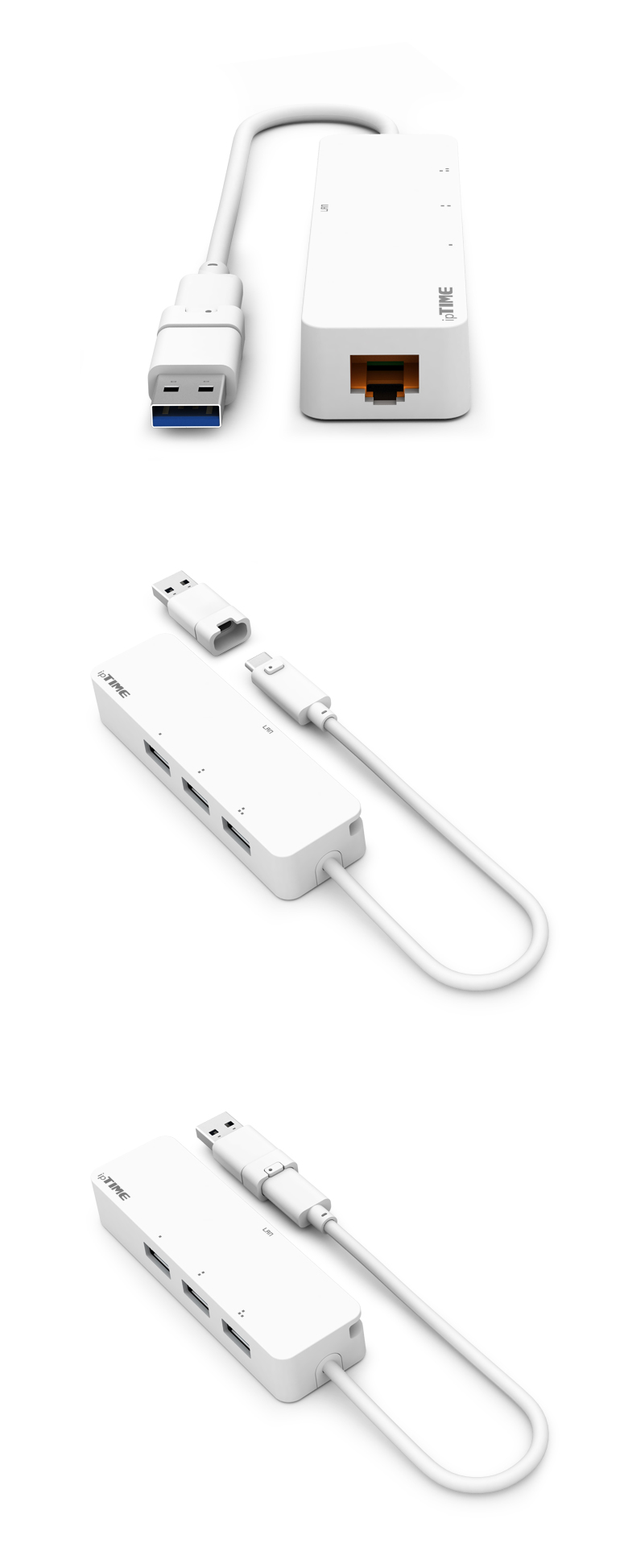 EFM ipTIME U1003CA (3포트/USB 3.0 Type A+C)