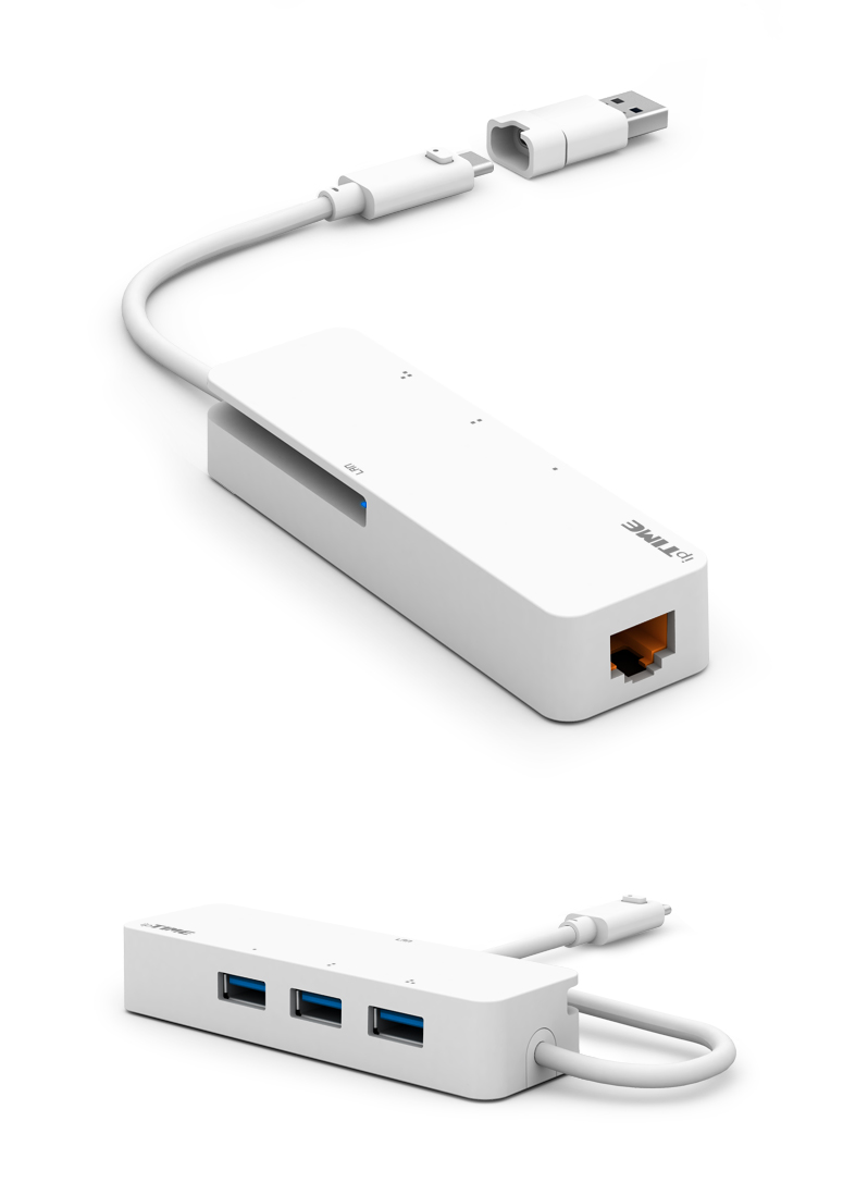 EFM ipTIME U1003CA (3포트/USB 3.0 Type A+C)