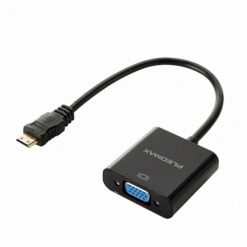 플레오맥스 PLEOMAX Mini HDMI to VGA 컨버터 (PL-HV02)_이미지