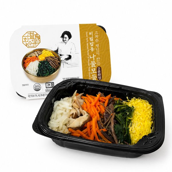 하늘농가 고화순 명인이 만든 비빔밥용 나물모둠 160g