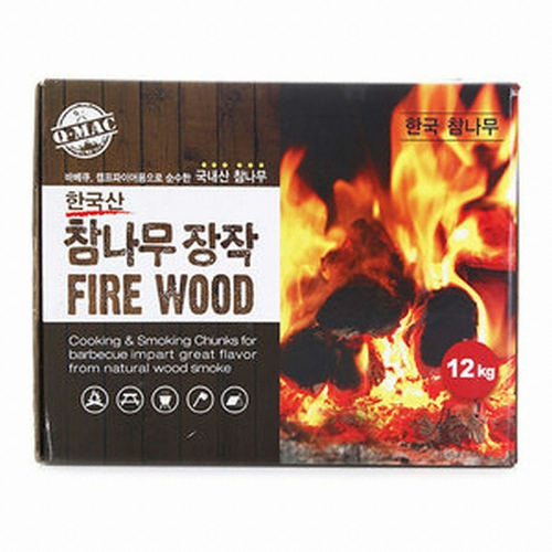 큐맥 참나무 장작 12kg